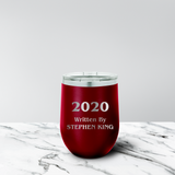 2020 Written By 12 oz. Stemless Tumbler