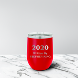 2020 Written By 12 oz. Stemless Tumbler
