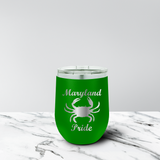 Maryland Pride 12 oz. Stemless Tumbler