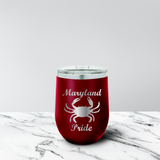 Maryland Pride 12 oz. Stemless Tumbler