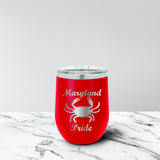 Maryland Pride 12 oz. Stemless Tumbler