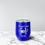 Maryland Pride 12 oz. Stemless Tumbler