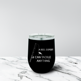 Fishing Enthusiast 12 oz. Stemless Tumbler