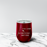 Fishing Enthusiast 12 oz. Stemless Tumbler