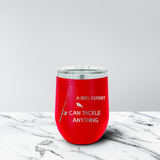Fishing Enthusiast 12 oz. Stemless Tumbler