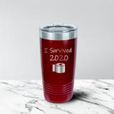 Survived 2020 20 oz. Tumbler