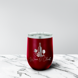 Wine Mom 12 oz. Stemless Tumbler